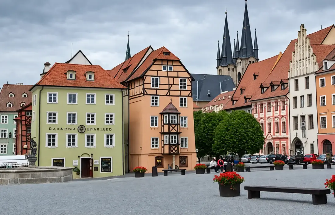 Cheb town square